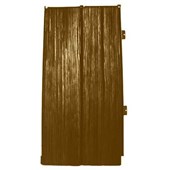 EUREKO DDS II Základní šablona "Drlíkův dřevěný šindel II", tm.hnědá, dvojitá vodní drážka